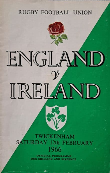 England v Ireland (1966, Feb 12th)
