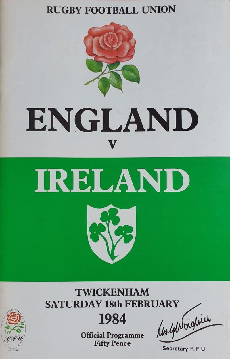 England v Ireland (1984, Feb 18th)