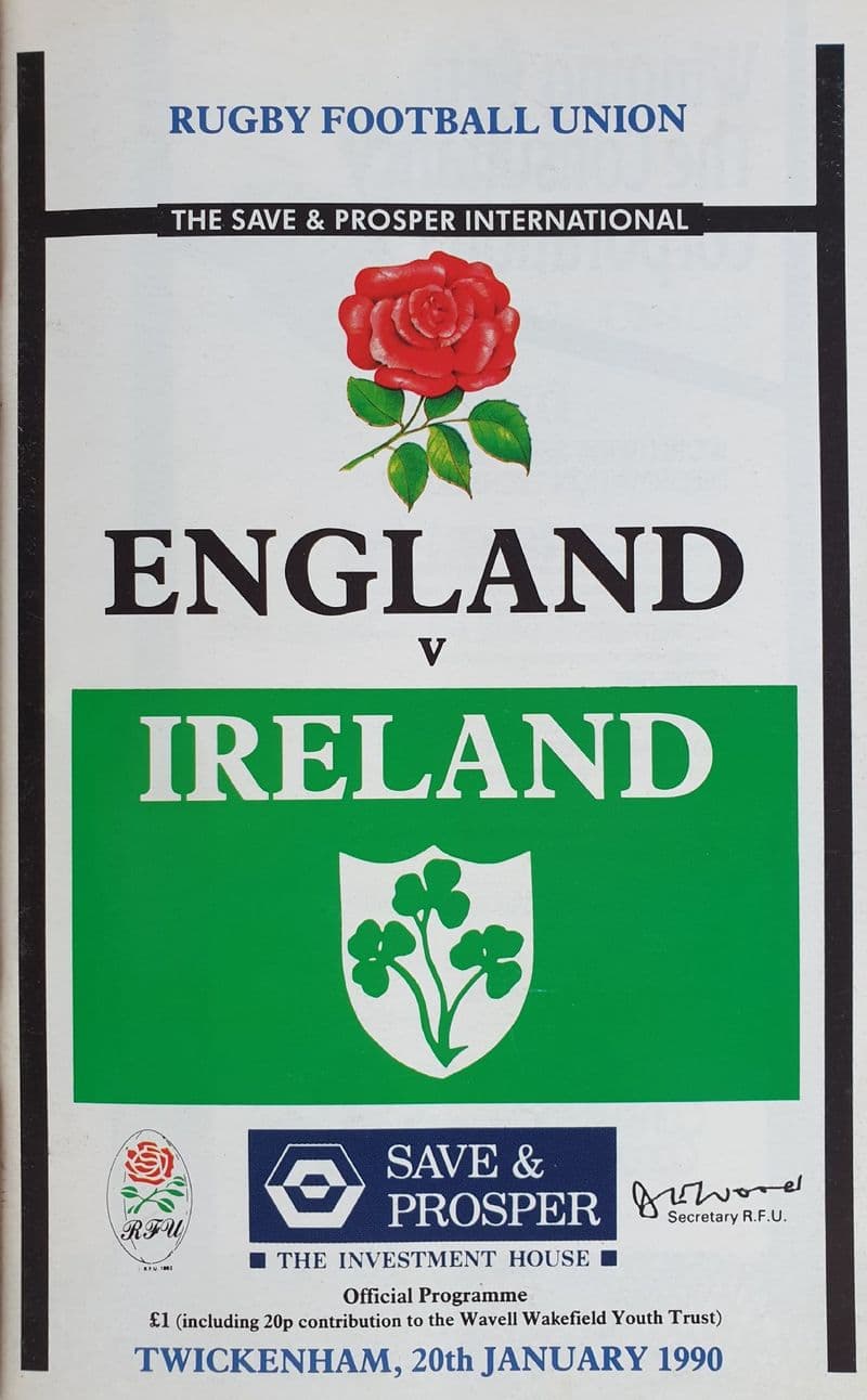 England v Ireland (1990, Jan 20th)