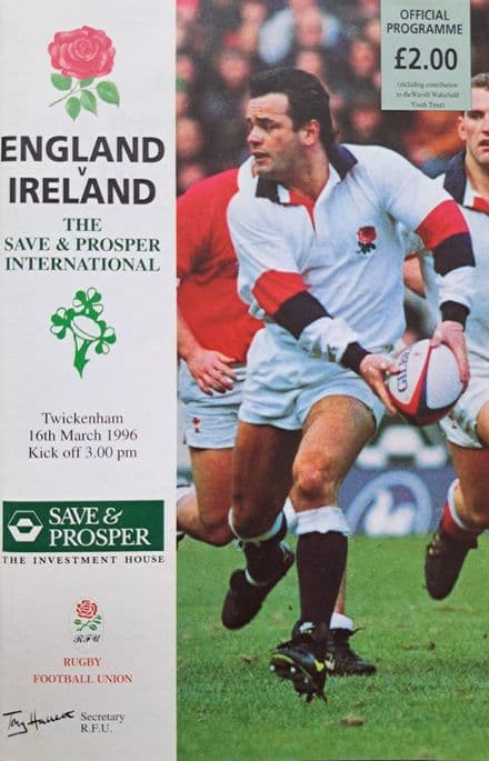 England v Ireland (1996, Mar 16th)