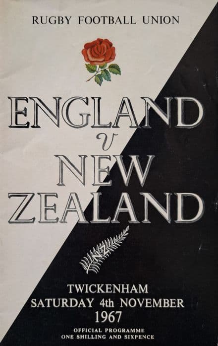 England v New Zealand (1967, Nov 4th)