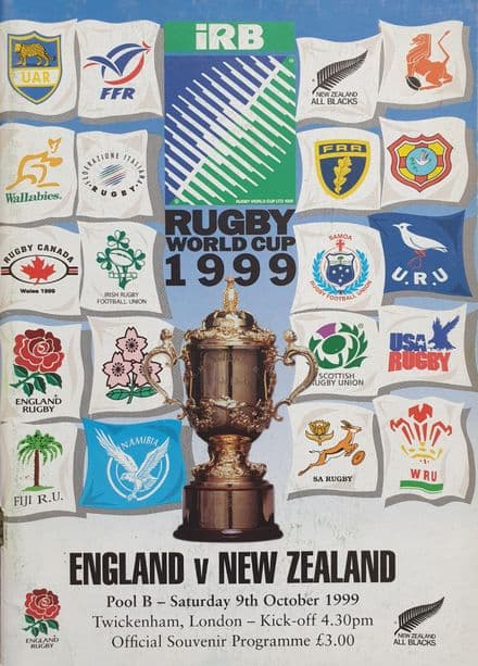 England v New Zealand (1999, Oct 9th) RWC