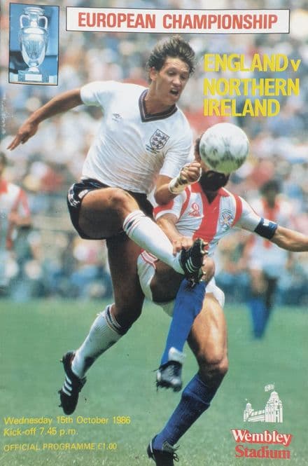 England v Northern Ireland, European Championship (1996, Oct 15th)