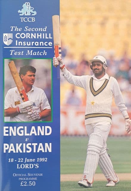 England v Pakistan (1992, Jun 18th-22nd)