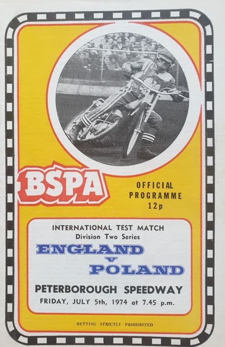 England v Poland (1974, Jul 5th)