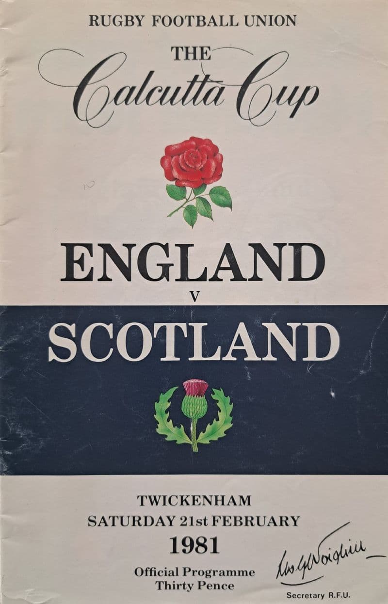England v Scotland (1981, Feb 21st)