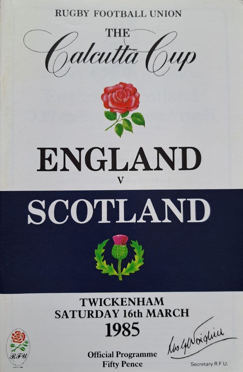England v Scotland (1985, Mar 16th)