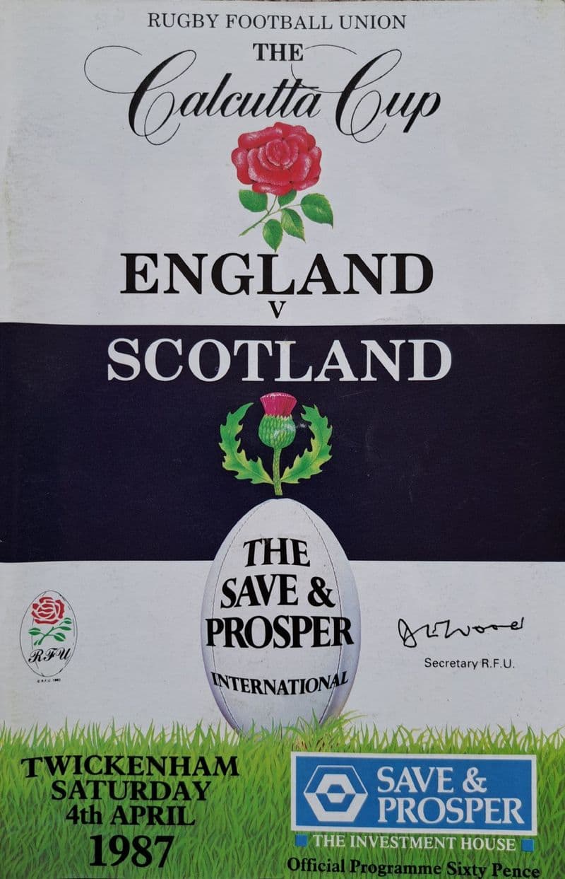 England v Scotland (1987, Apr 4th)