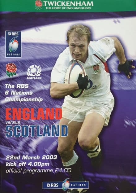 England v Scotland (2003, Mar 22nd)