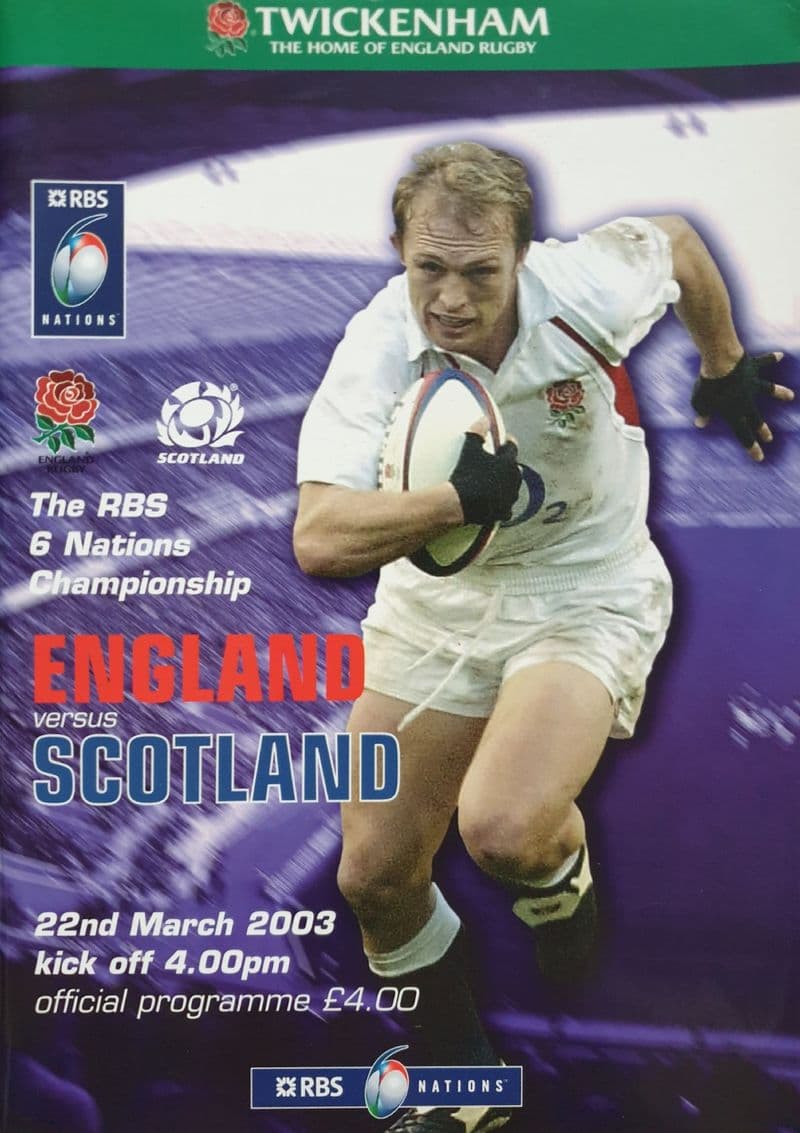 England v Scotland (2003, Mar 22nd)