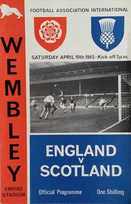 England v Scotland, British Home Championships (1965, Apr 10th)