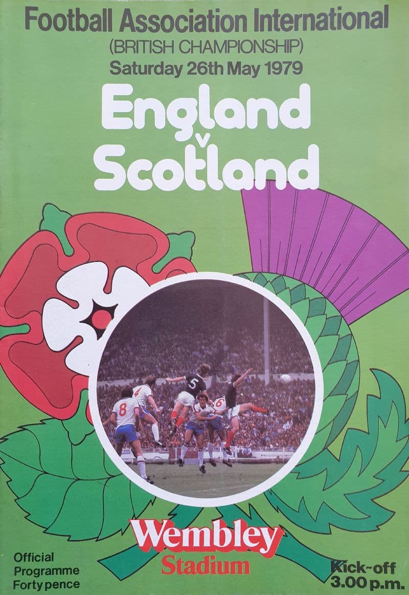 England v Scotland, British Home Championships (1979, May 26th)