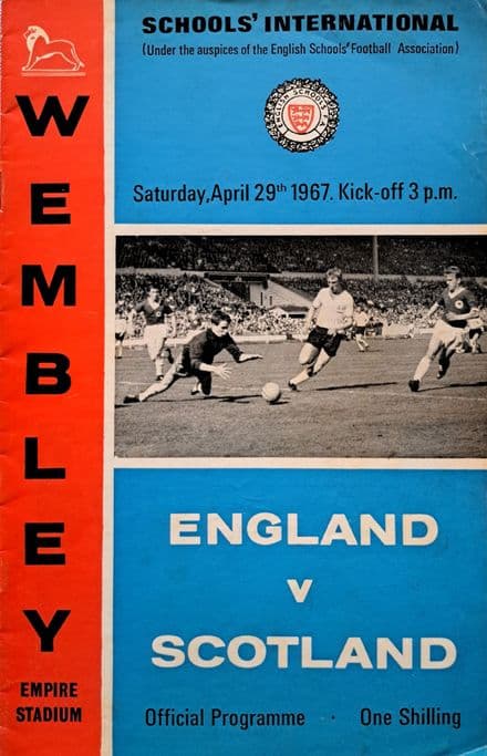England v Scotland, Schools (1967, Apr 29th)