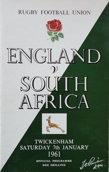 England v South Africa (1961, Jan 7th)