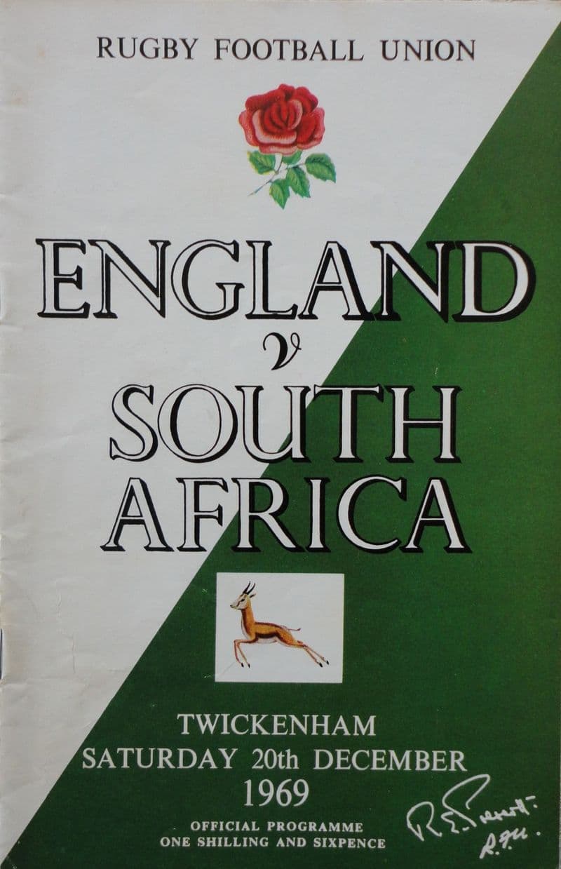 England v South Africa (1969, Dec 20th)