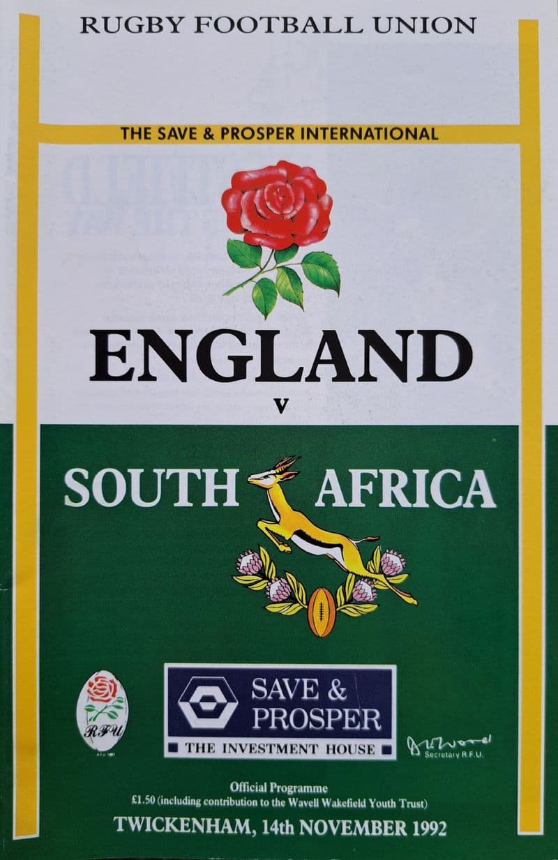 England v South Africa (1992, Nov 14th)