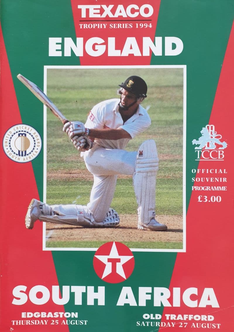 England v South Africa (1994, Aug 25th & 27th)