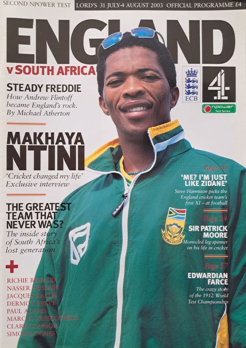 England v South Africa (2003, Jul 31st to Aug 4th) 2nd Test & Scorecards