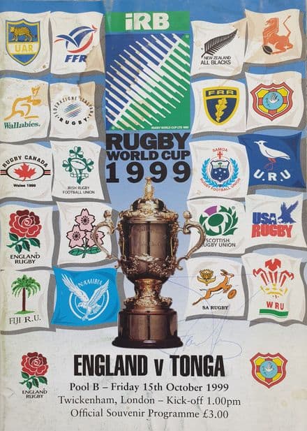 England v Tonga RWC 1999 (Oct 15th)