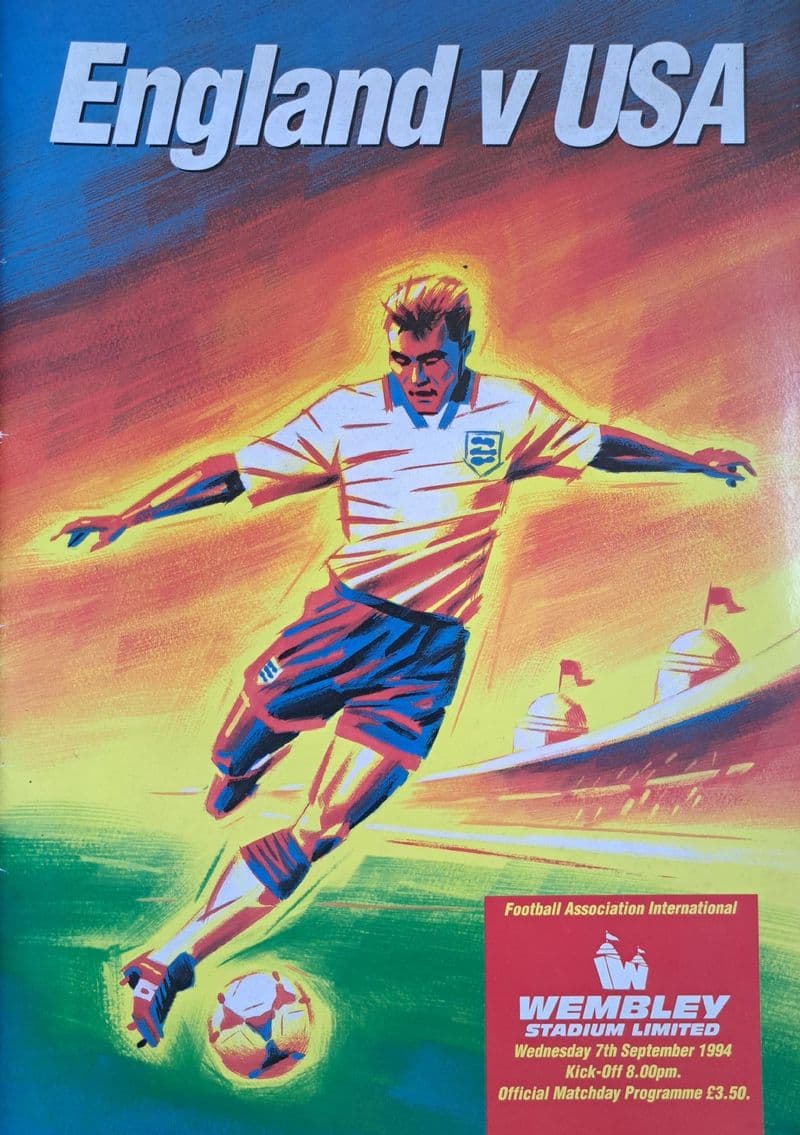 England v USA, Friendly (1994, Sep 7th)