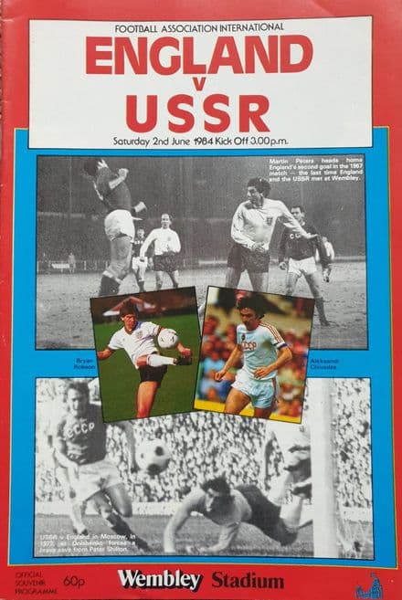 England v USSR, Friendly (1984, Jun 2nd)