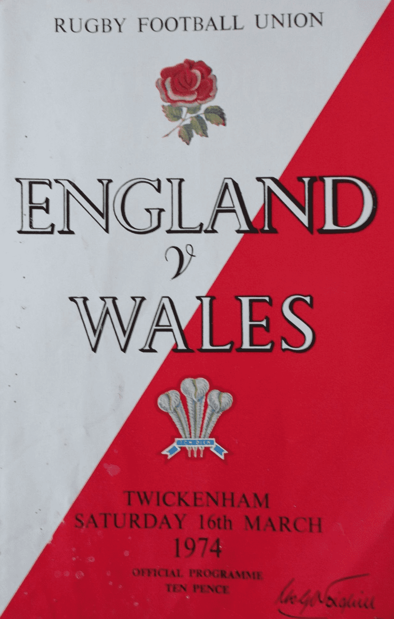 England v Wales (1974, Mar 16th)