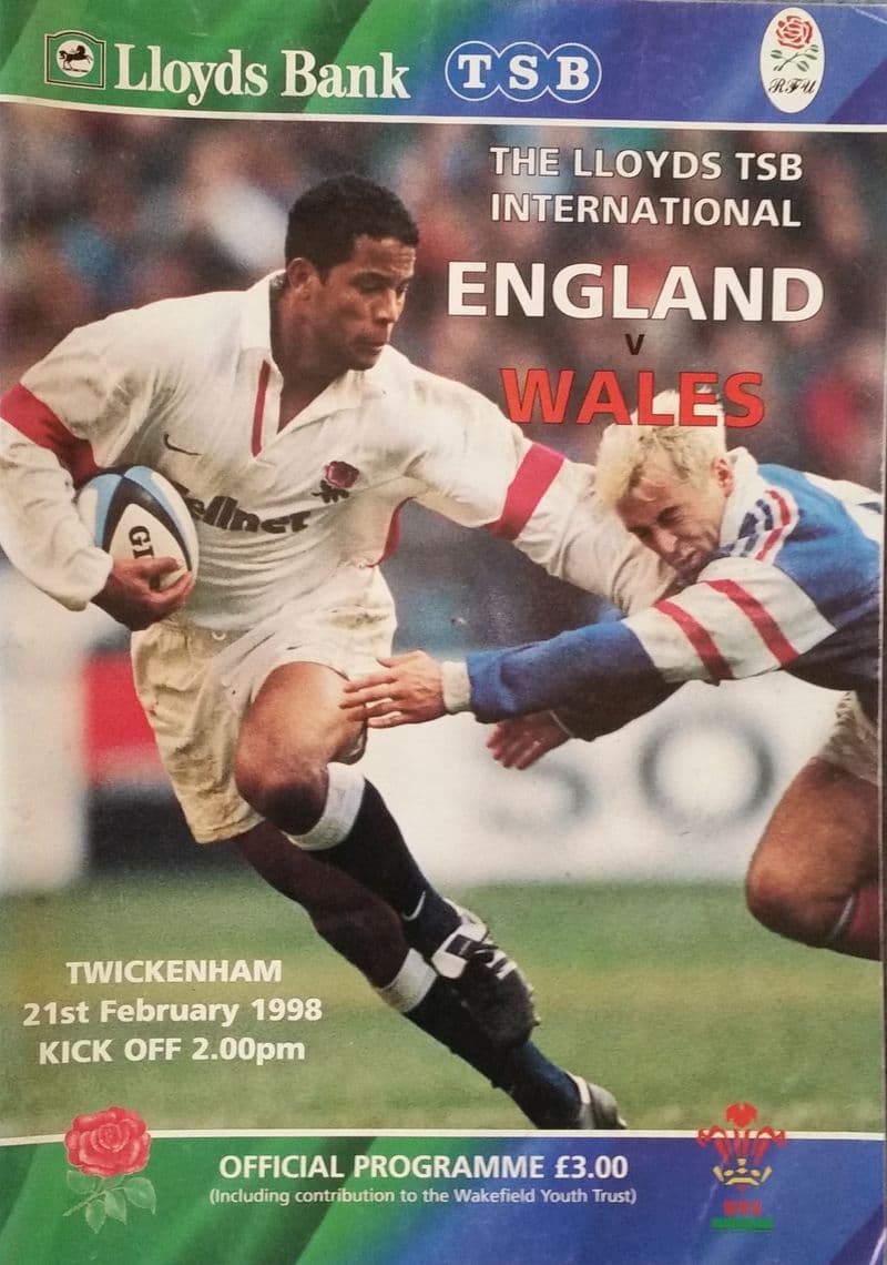 England v Wales (1998, 21st February)