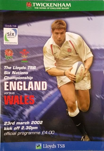 England v Wales (2002, Mar 23rd)