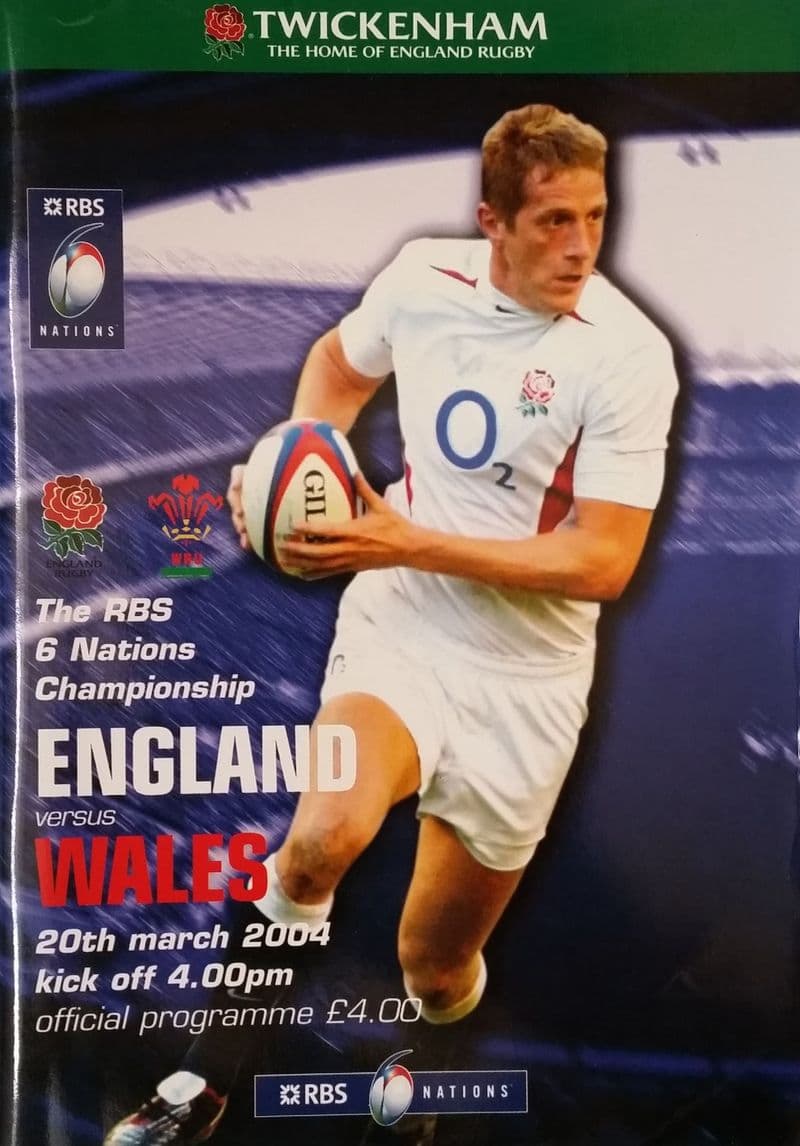 England v Wales (2004, 20th March)