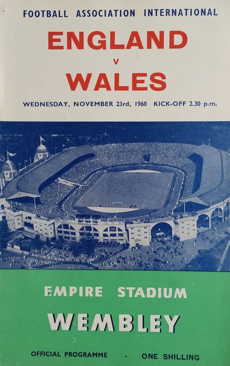 England v Wales, British Home Championships (1960, Nov 23rd)