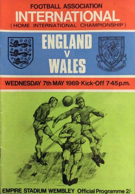 England v Wales, British Home Championships (1969, 7th May)