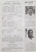England v West Indies (1991, Jun 20th-24th) 2nd Test & Scorecards