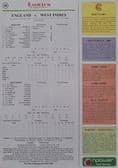 England v West Indies (2009, May 6th-10th) 1st Test & Scorecards