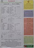 England v West Indies (2009, May 6th-10th) 1st Test & Scorecards