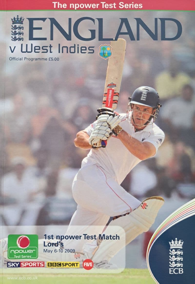 England v West Indies (2009, May 6th-10th) 1st Test & Scorecards