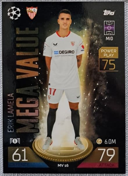 Eric Lamela, Match Attax Card (2022-23)