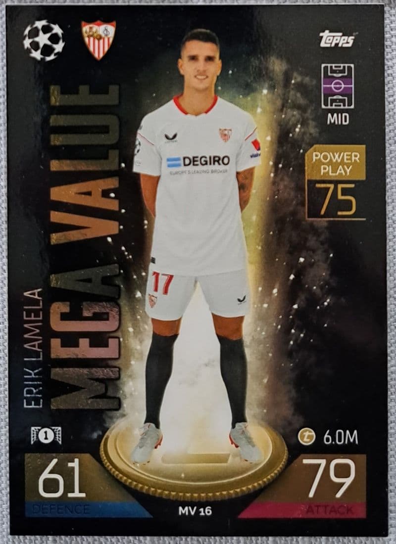 Eric Lamela, Match Attax Card (2022-23)