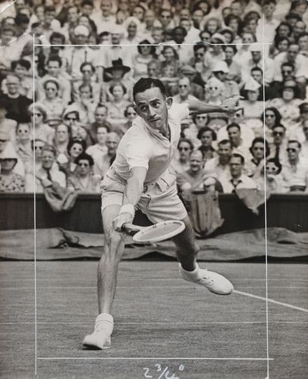 Eric Sturgess Press Photo (Wimbledon, 1949)