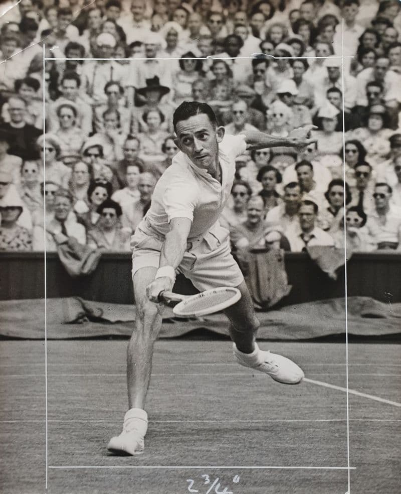 Eric Sturgess Press Photo (Wimbledon, 1949)