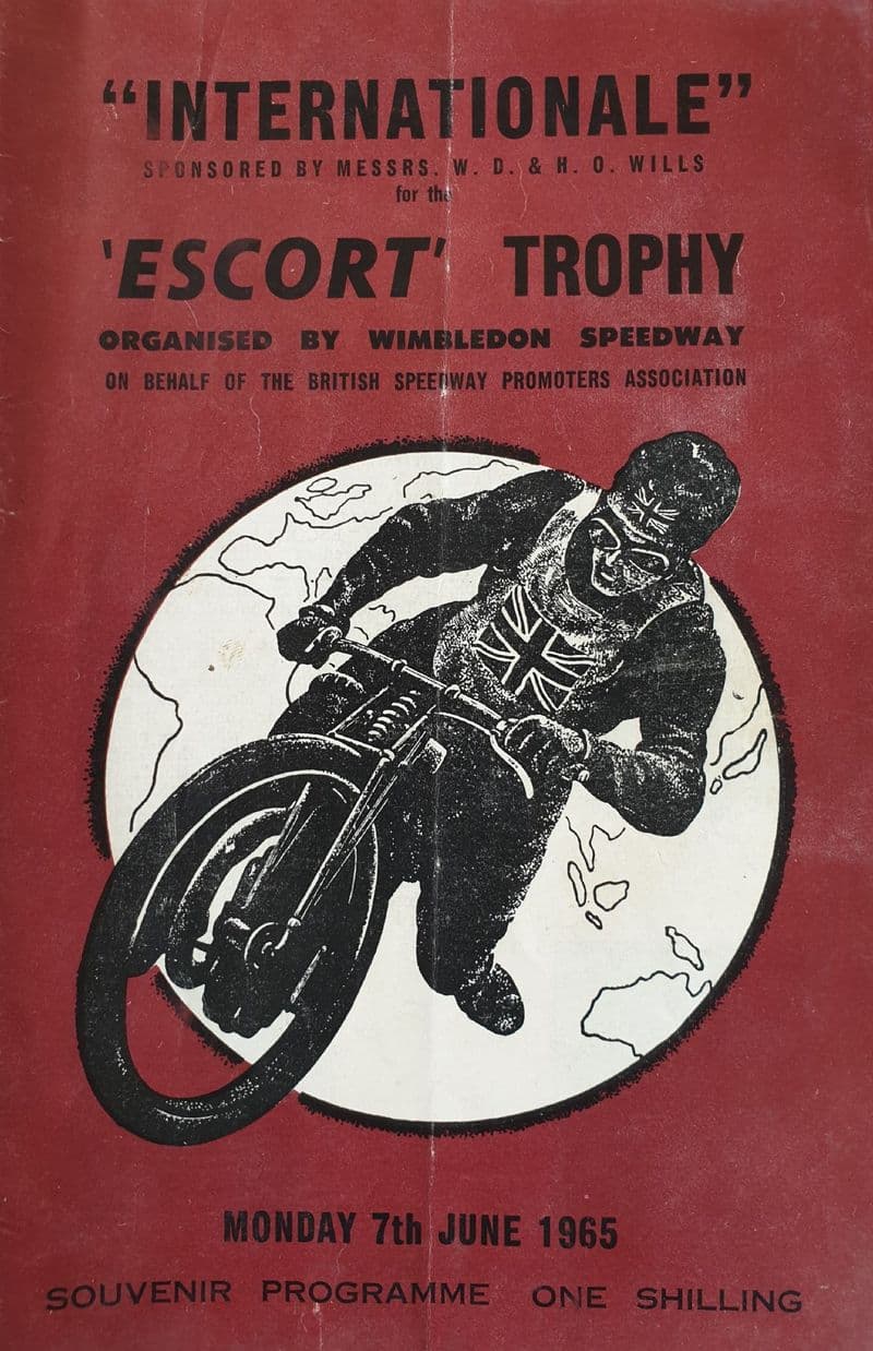 Escort Internationale Trophy (1965, Jun 7th) SIGNED