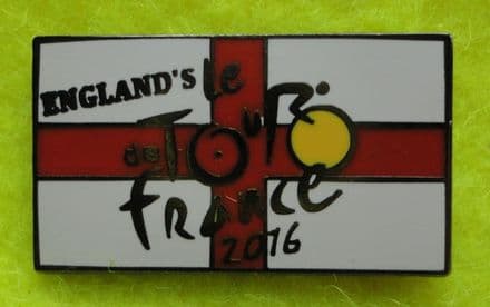 EURO 2016, "England's Le Tour de France" Enamel Pin Badge