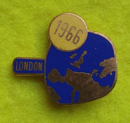 European Table Tennis Championships (London 1966) Pin Badge