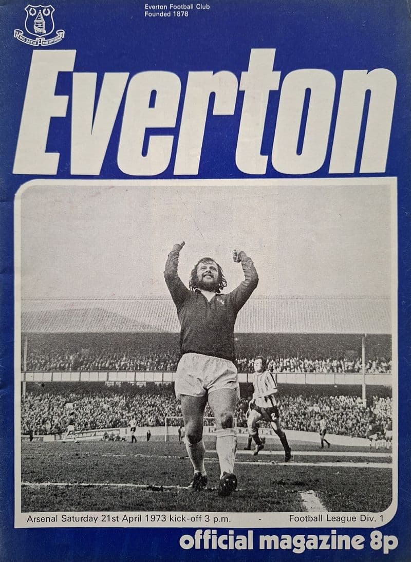 Everton v Arsenal, Div 1 (1973, Apr 21st)