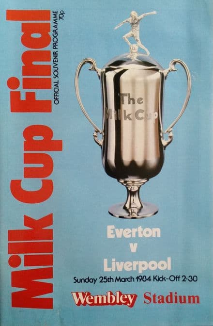 Everton v Liverpool, Milk Cup Final (1984, Mar 25th)