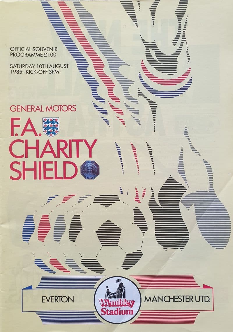 Everton v Manchester United, Charity Shield (1985, Aug 10th)