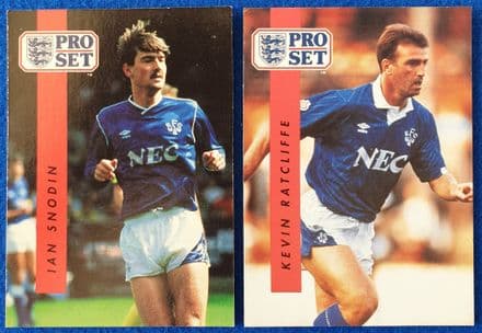 Everton x2 (Pro Set 1990-91)