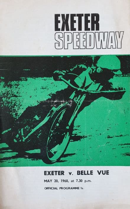 Exeter v Belle Vue (1968, May 20th)