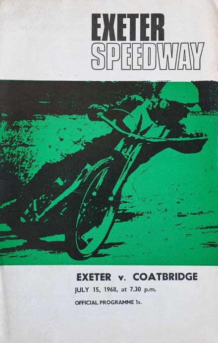 Exeter v Coatbridge (1968, Jul 15th)