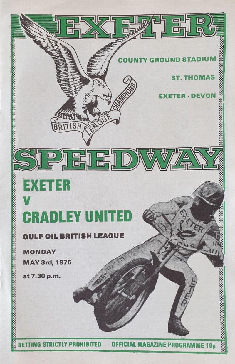 Exeter v Cradley United (1976, May 3rd)