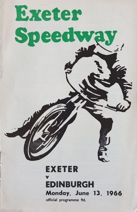 Exeter v Edinburgh (1966, Jun 13th)